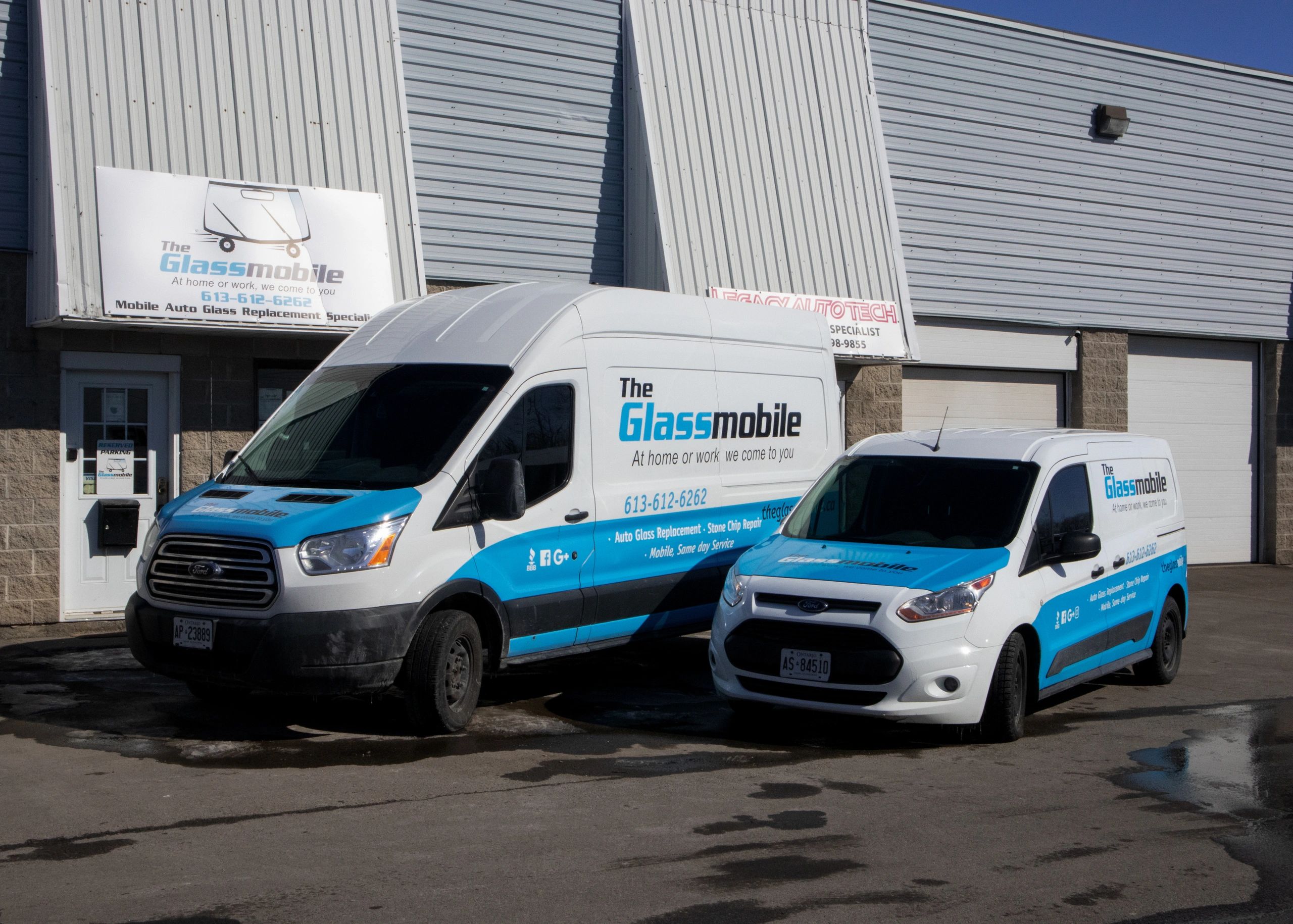The GlassMobile Inc. Windshield Replacement, Stone Chip Repair